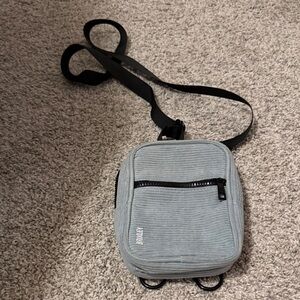 Brixley Blue Corduroy crossbody sling